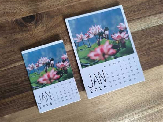 Mágneses naptárak – egyedi fotós naptár mágnessel