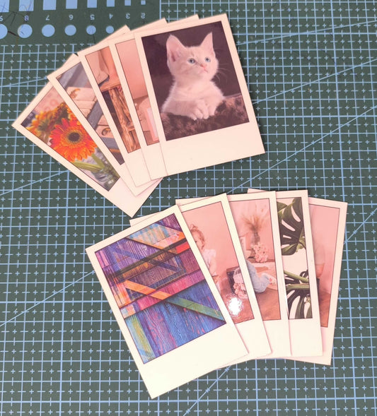 Instax méretű fotómágnesek – feliratozható, egyedi emlék