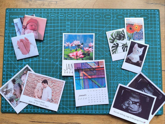 Classic keretes mágnesfotók– egyedi, fehér keretes FlexiMágnes